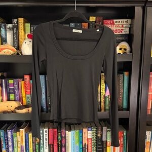 Buck Mason Scoop Neck Long Sleeve